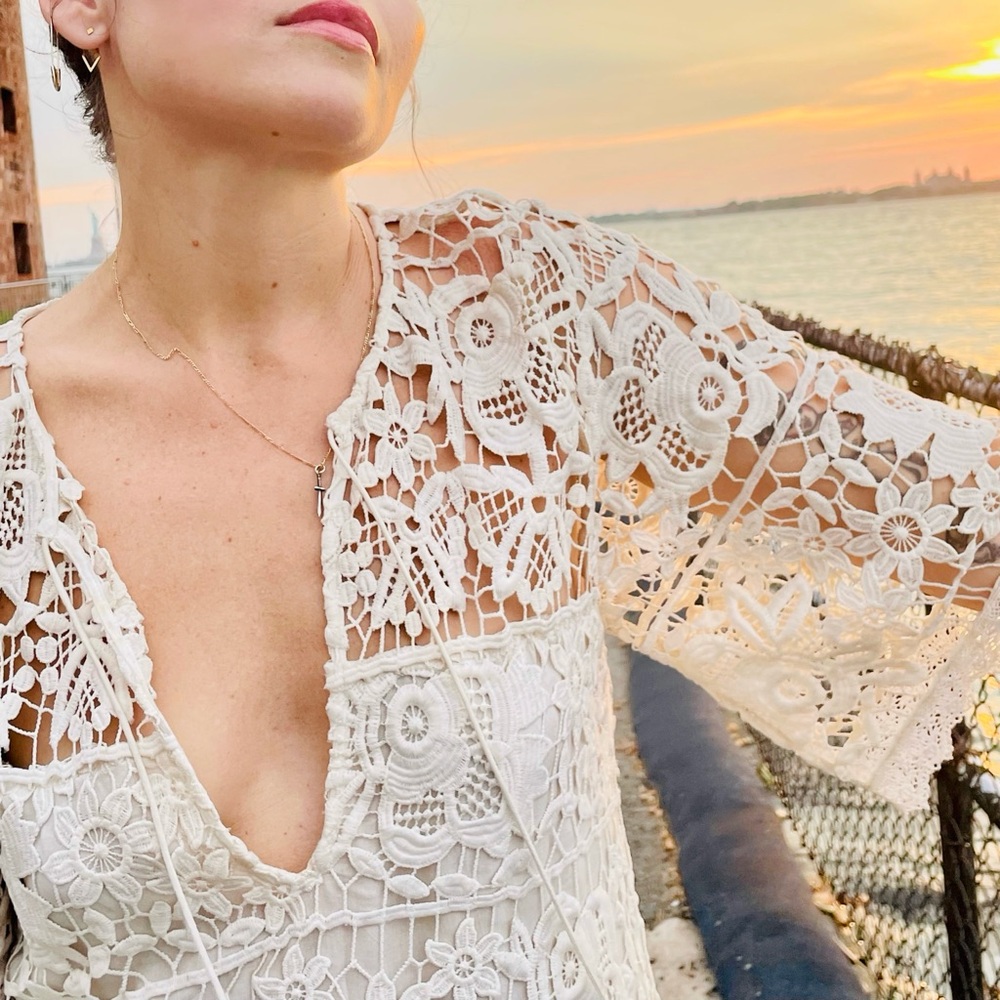 Hamptons Crochet Dress